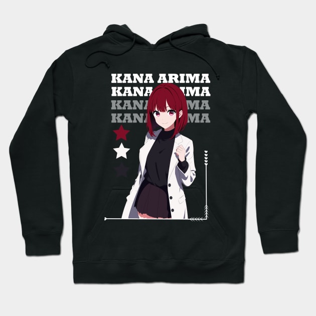 Kana Arima - Oshi no Ko Hoodie by Araki Shop